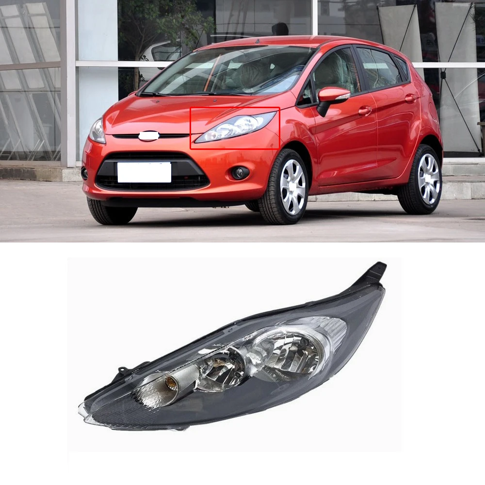 Capqx для Ford Fiesta 09-12 Автомобильный ПЕРЕДНИЙ БАМПЕР фара дневные ходовые огни фара в сборе