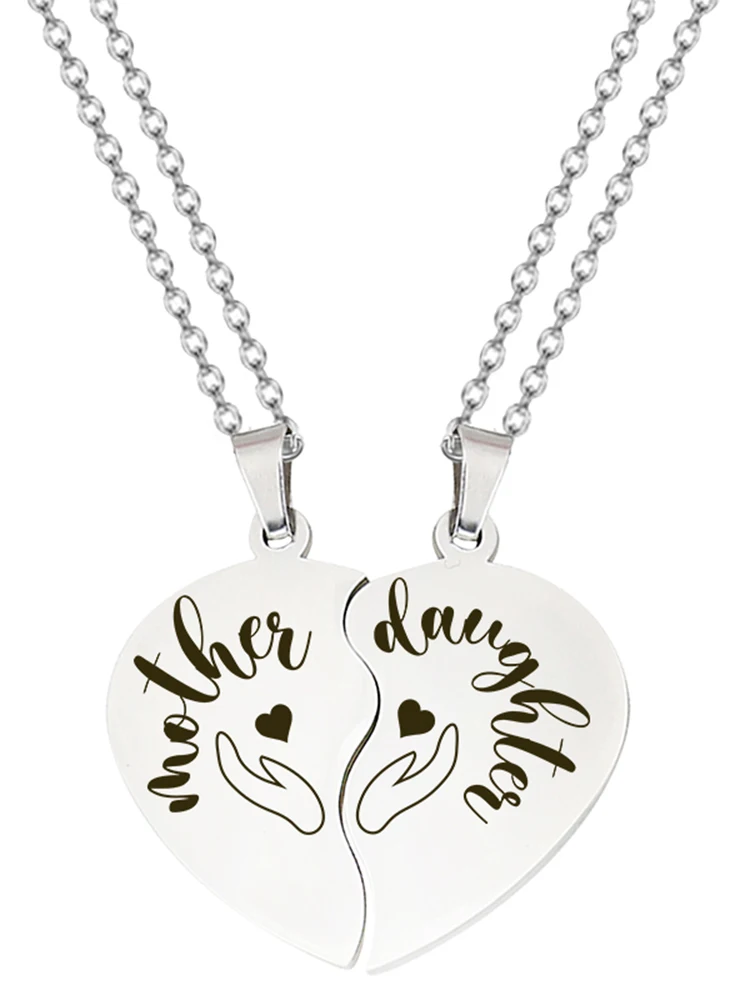 Высококачественное ожерелье для матери и дочери ювелирные изделия