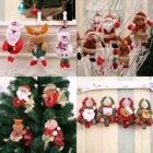2022 рождественские украшения Рождественский подарок Санта-Клаус Снеговик Дерево Игрушка Кукла подвесные украшения для дома рождественские украшения