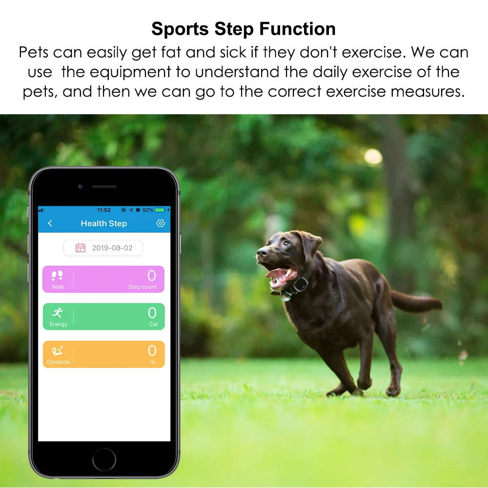 Rastreador Pet gps 4G LTE трекер долгого времени ожидания IP67 Водонепроницаемый трекер домашних животных wifi отслеживание звонка светодиодный мини gps