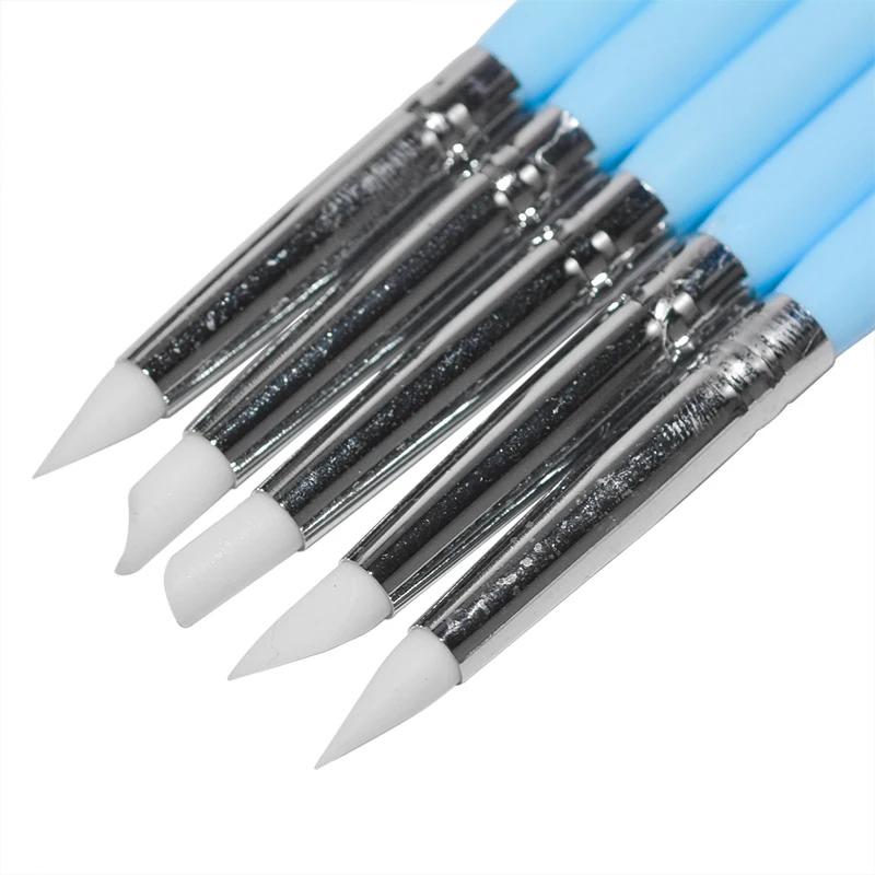 5 шт. силиконовые шарики для дизайна ногтей|Инструменты изготовления керамики| |