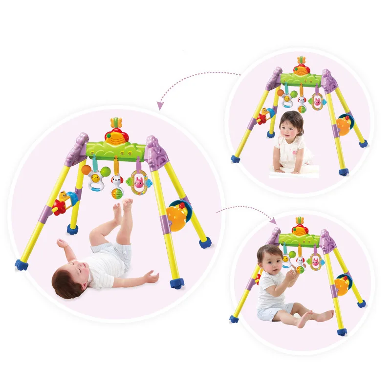 Support De Cadre De Fitness De Dessin Anime Pour Bebe Arc En Ciel Pendentif Kit De Jouets Decorations De Chambre De Bebe