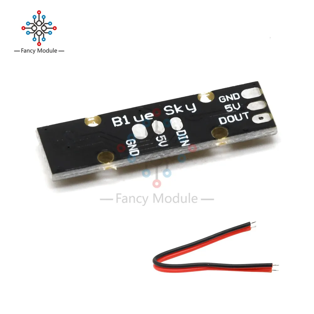 Программируемая Светодиодная лента WS2812B RGB5050 с F3 Naze32 CC3D для контроллера полета