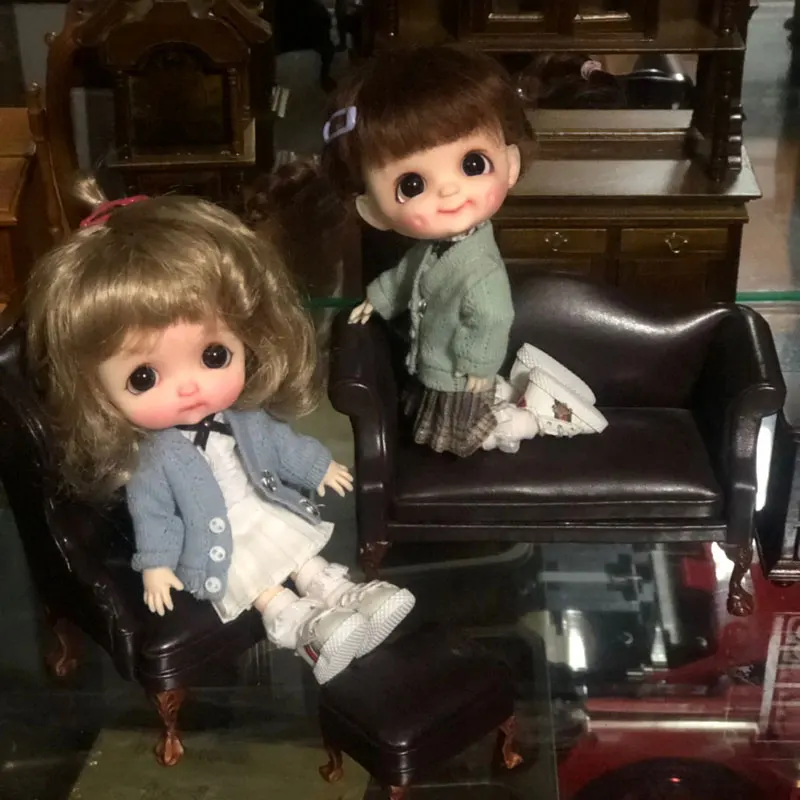 Ob11 форма для ребенка кардиган 1/12 BJD красота узел свинья ГК PICCODO Кукла Одежда