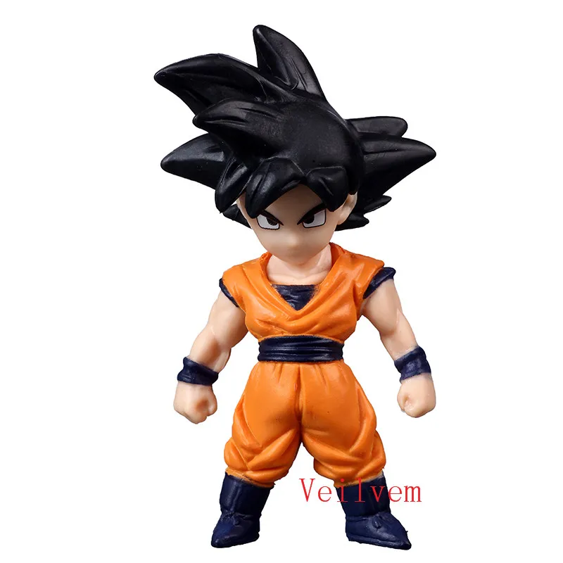 Dragon Ball Z Resurrection F Golden Frieza freeza морозильник против Гоку фигурка модель игрушки ПВХ Коллекционная кукла - Цвет: 8cm MINI size DRX19