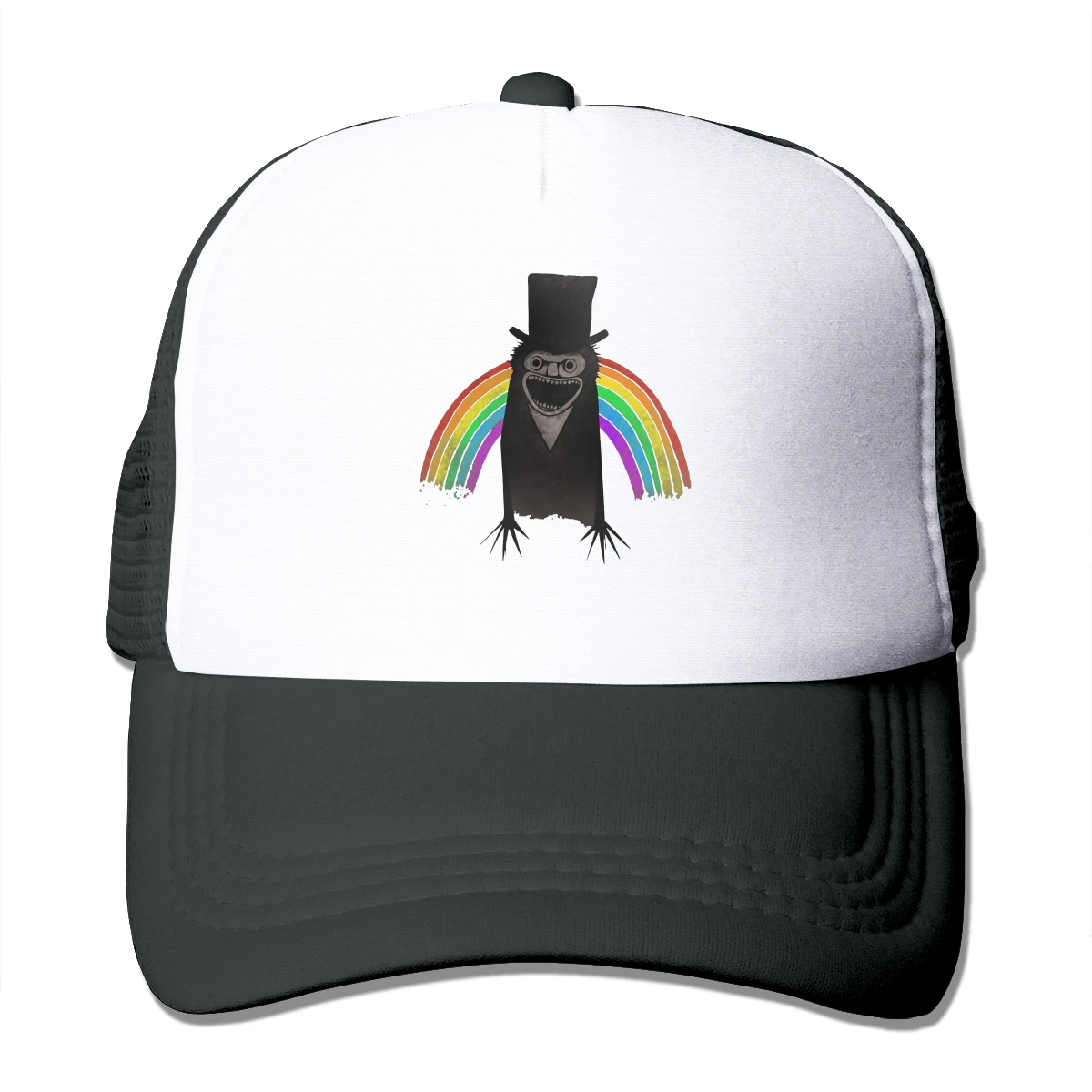 

Бейсболка Babadook для мужчин и женщин, стильная регулируемая кепка-тракер в сеточку, с художественной культурой, для геев