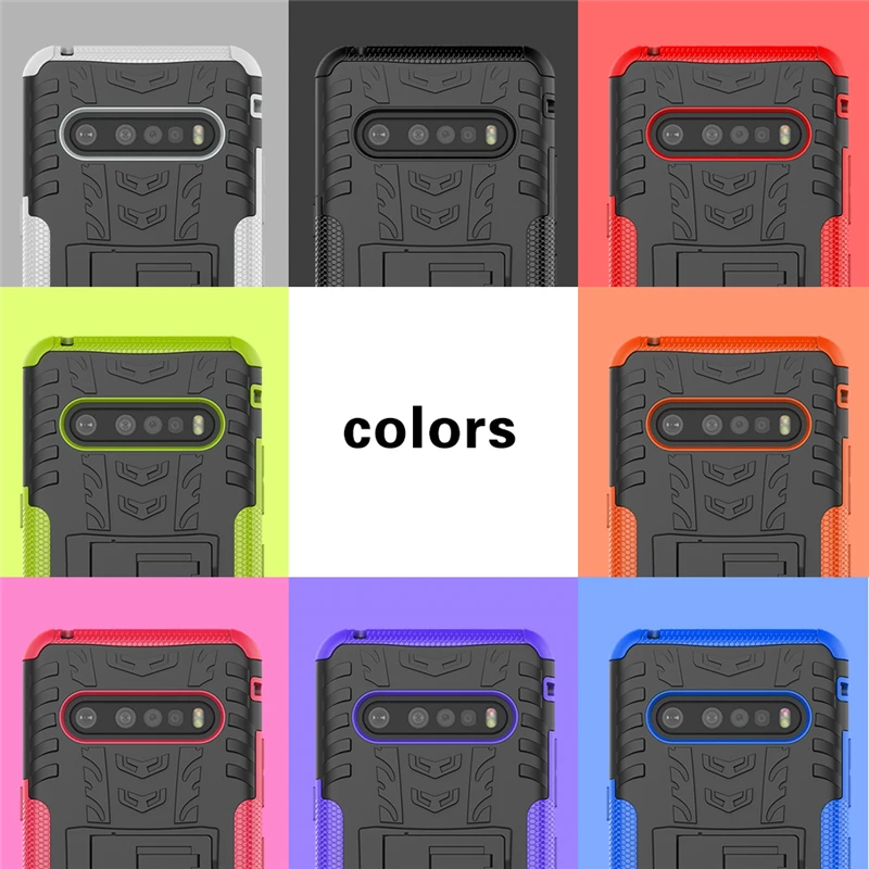 

Wolfrule Case For LG V60 Case Bumper Dual Layer Armor PC Shockproof Fashion Hard Cover For LG V60 Phone Case For LG V60 Fundas