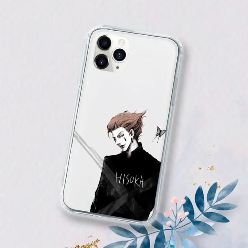 

hunter x hunter anime Phone Case Transparent for iPhone 11 12 mini pro XS MAX 6 6S 8 7 Plus X 5S SE 2020 XR