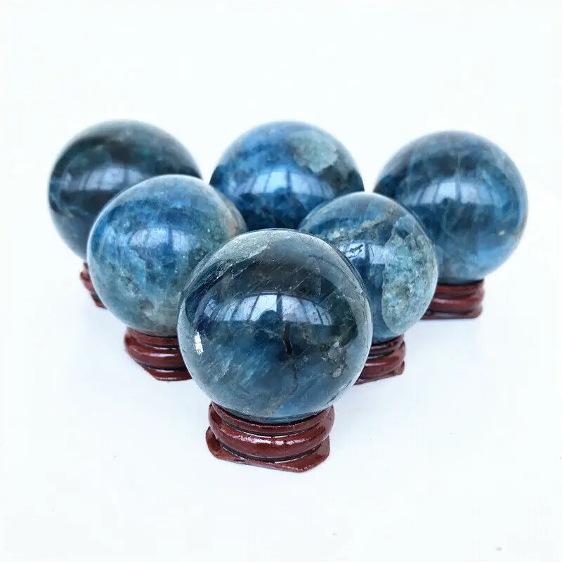 Apatite натуральный хрустальный шар cuarzo cristal minerales gembones reiki ball pedras para artesanato healing krysztaly