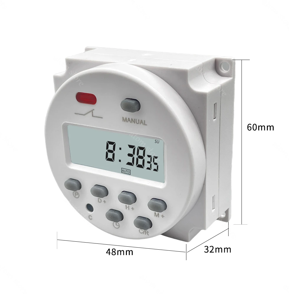 Таймер CN101A с ЖК-дисплеем 12 В 24 110 220