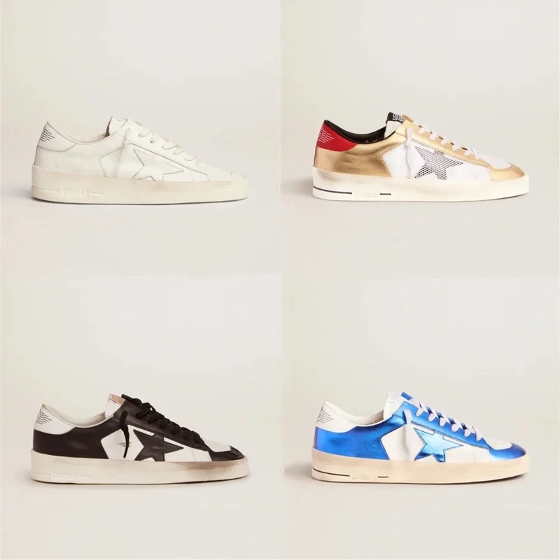 

Осенне-зимняя новая детская спортивная обувь в стиле ретро со шнуровкой и круглым носком и блестками модная повседневная универсальная обу...