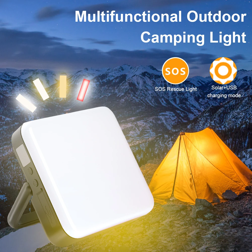 

Portable Camping LED Light Rechargeable Camping Hanging Lantern 13500mAh Power Bank LED Tent Light Fishing Emergencies Outdoor