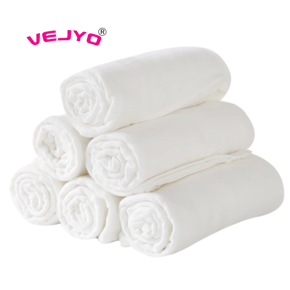 10 шт. многоразовые подгузники из хлопка и Марли для малышей вставки подгузников 4