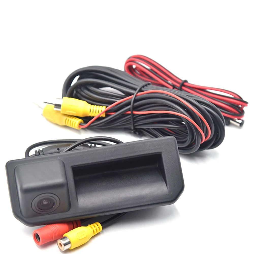 HD статическая динамическая траектория ручка багажника Автомобильная камера