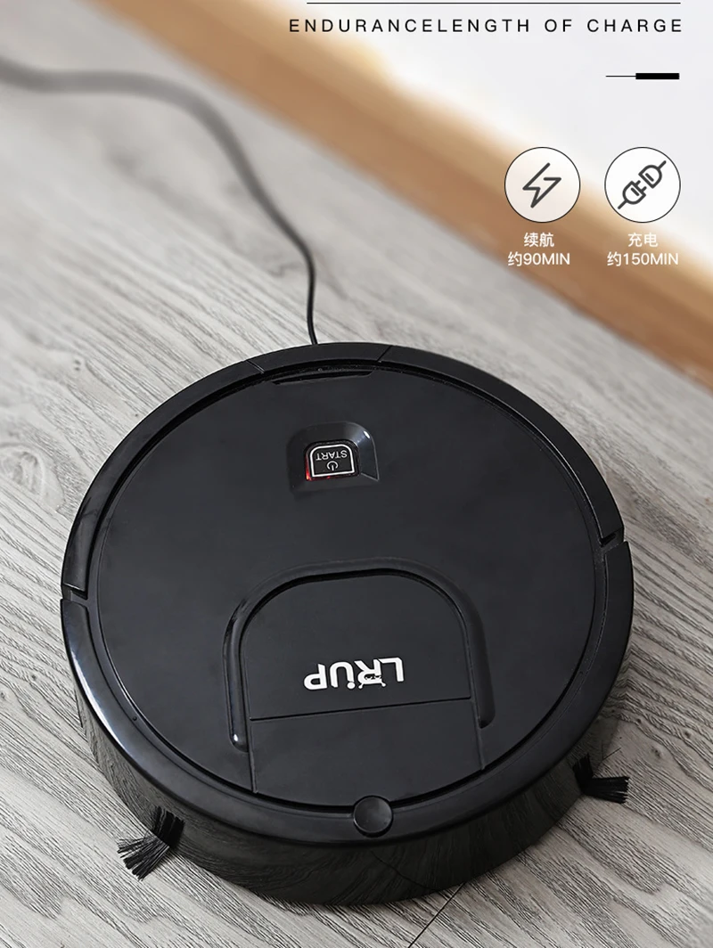 Робот-пылесос 3-в-1 с функцией сухой и влажной уборки 120 мин | Дом сад