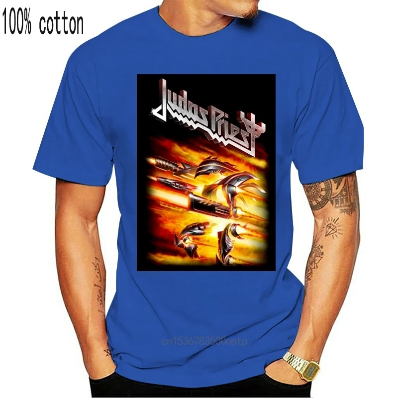 Judas Priest огневой мощи футболка черные официальный всех размеров логотип Роба