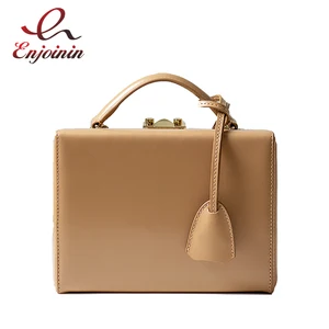 Винтажная женская сумка из натуральной кожи, сумка через плечо, модная сумка-мессенджер с пряжкой в стиле коробки, женские кошельки, сумка 2021