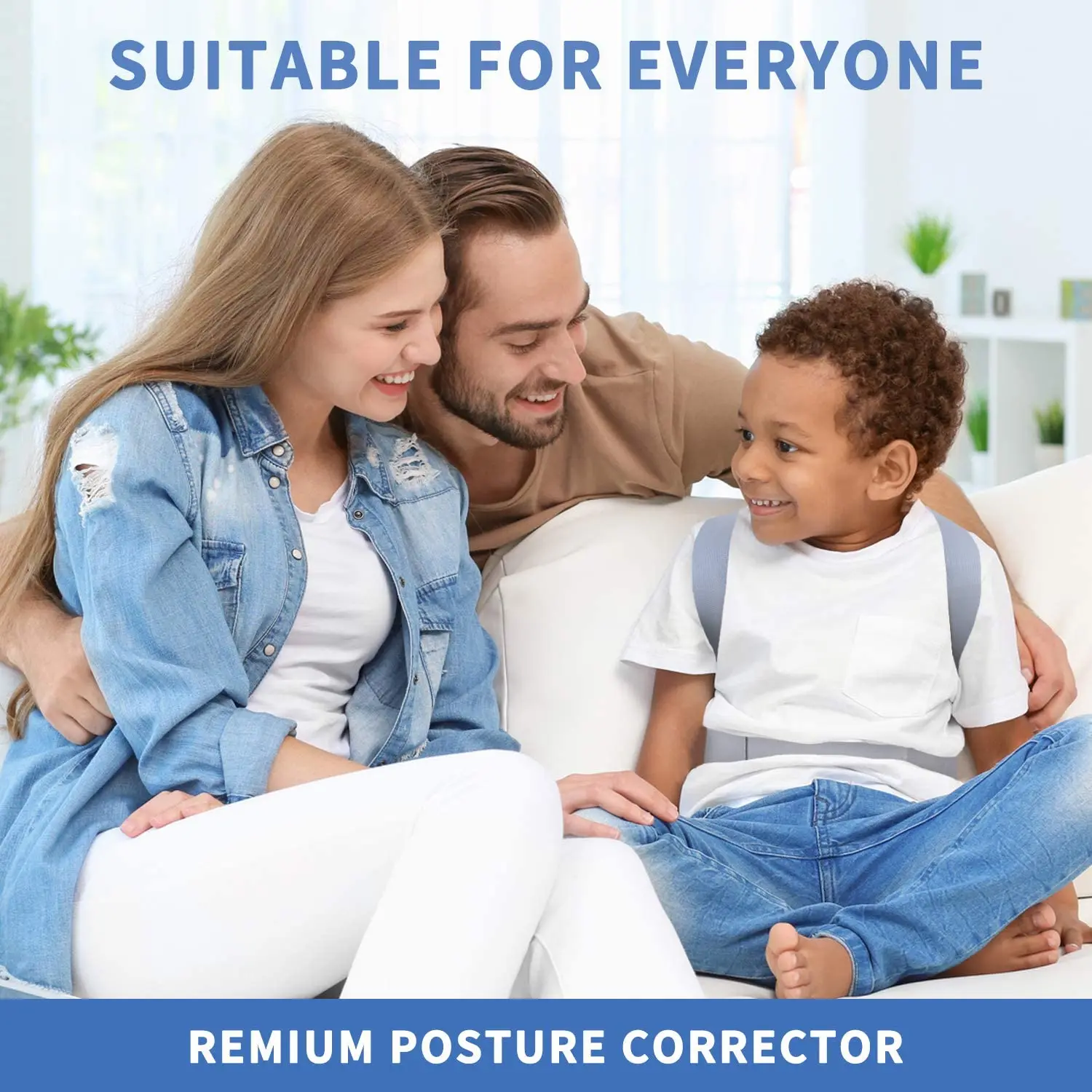 

Back orthosis adjustable male and female back shoulder spine support posture trainer, which can help relieve back pain