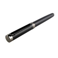 luxury quality paili metal black fountain pen financial office student school stationery supplies ink pens