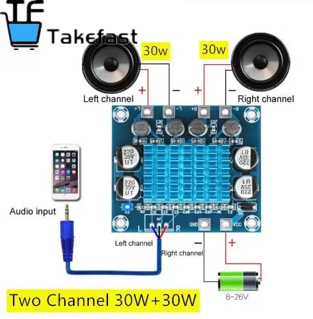 Tpa3110 xh a232 схема
