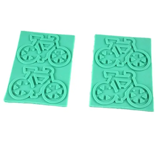 

1pc Bicycle lace cake mold fondant mold silicone mould cake decorating tools DIY cake baking Tools FTM1487