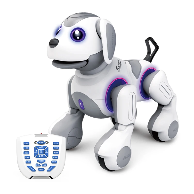 Remote Control Toy Electronic Pet Remote Control Robot Dog Voice Remote Control Music Song Children's Toy Child gift 2020 New