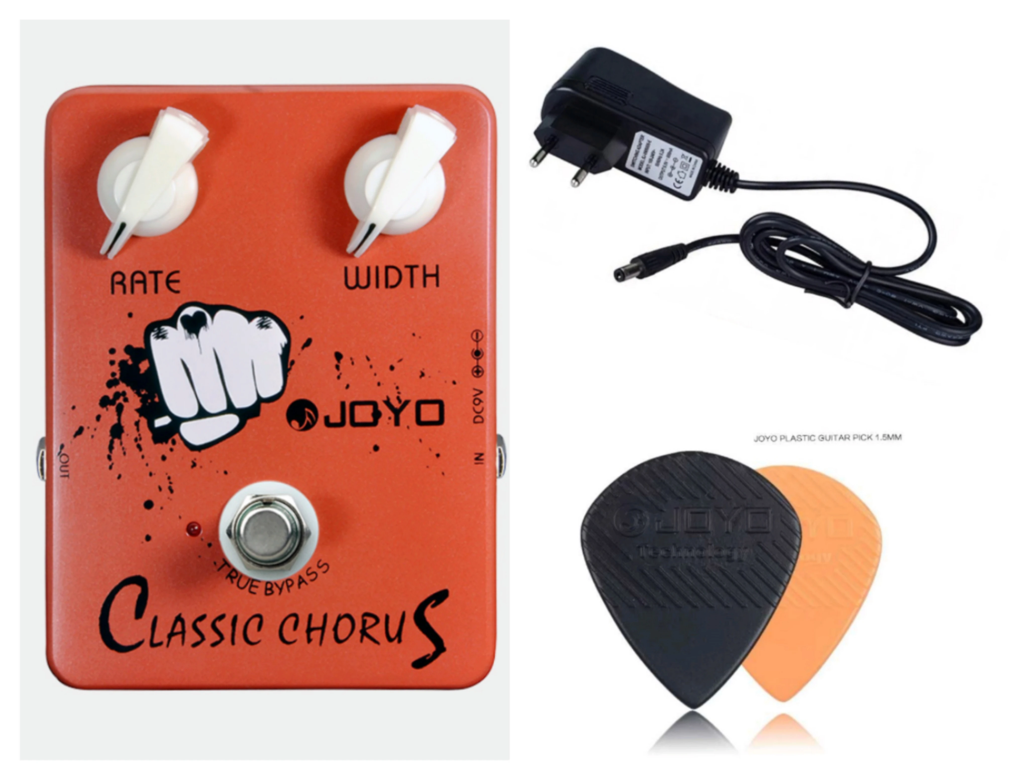 JOYO JF-05 педаль эффектов для электрогитары Классический хор настоящий обход дизайн