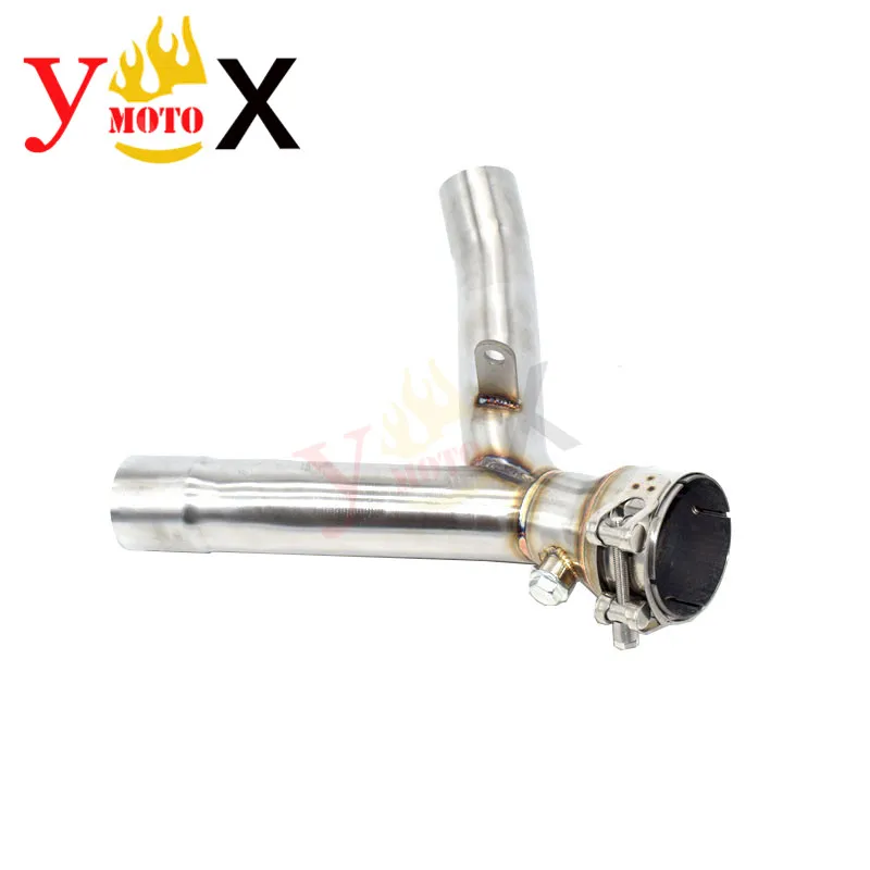 GSX-R1000 07-08 мотоциклетные надеваемые трубы среднего звена выхлопные глушитель