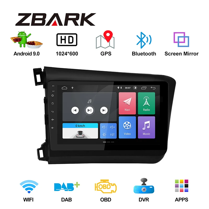 2din 9 дюймов 2G RAM Android 10 0 Автомобильный мультимедийный стерео радио плеер GPS