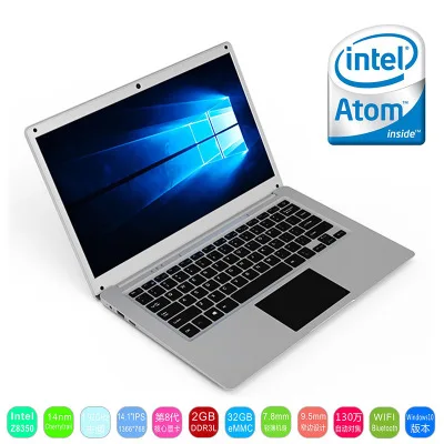 

12,5 дюймовый нетбук на базе Windows 10 легкий и ультра-тонкий 4 Гб + 64GGB Lapbook ноутбук Intel N3350 64-бит ноутбук с четырехъядерным процессором