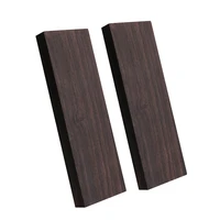 diy knife handle material african blackwood melanoxylon wood blocks 120x40x10mm