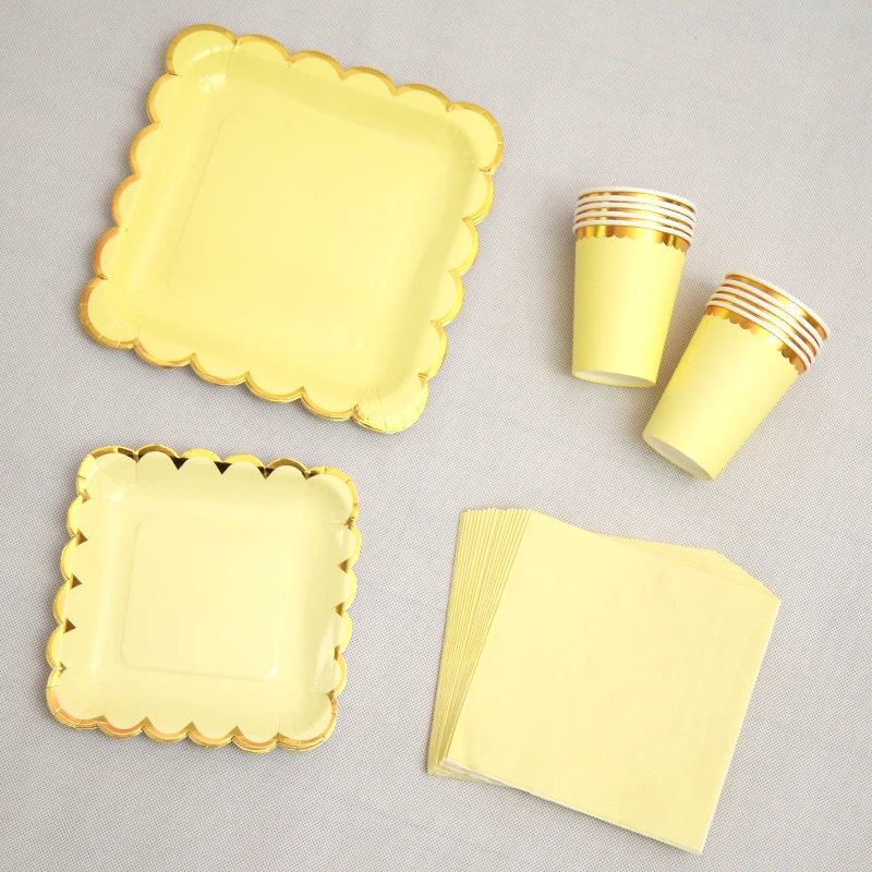 

Набор однотонной посуды для мужчин и женщин, 60 шт.