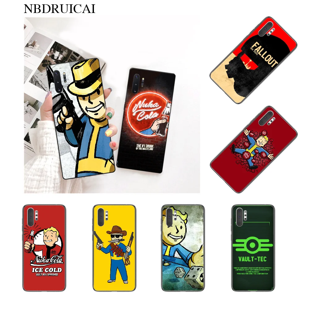 NBDRUICAI fallout Новый vegas pipboy DIY Печать чехол для телефона оболочка Samsung Note 3 4 5 7 8 9 10 pro M10 20