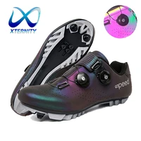 new couple cycling shoes spd road bike sneakers men professional sport self locking ultralight bicycle shoes sapatilha ciclismo