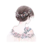 Набор для рисования по номерам на холсте девушка, с рамкой