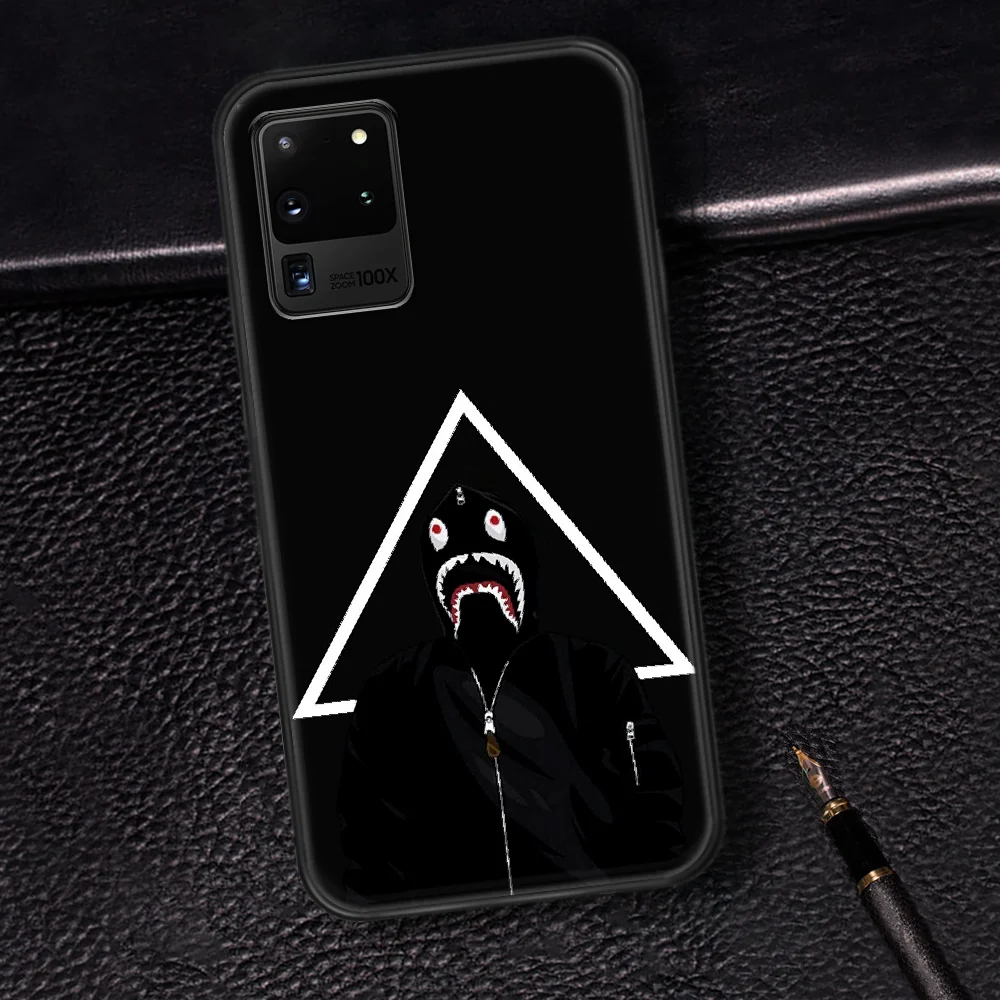 

Fashion Brand BAPE Phone Case Cover Hull For Samsung Galaxy S 6 7 8 9 10 e 20 Edge Note 8 9 10 Plus black Bumper Pretty Cell
