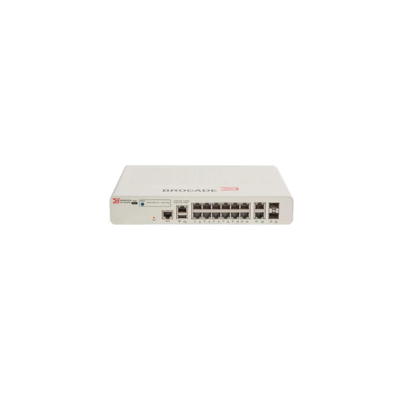 ПАРЧОВЫЙ переключатель Ruckus Φ 12x1 0/100/1000 Мбит/с ICX7150 C12P 2X1G PoE + порты 124 Вт бюджет 2x1 GbE