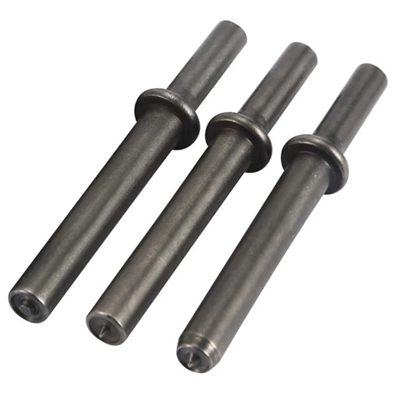 6Pcs Pneumatic Tool Accessories Hard 45 Steel Solid Air Rivet Impact Head Support for Drilling Removal | Инструменты