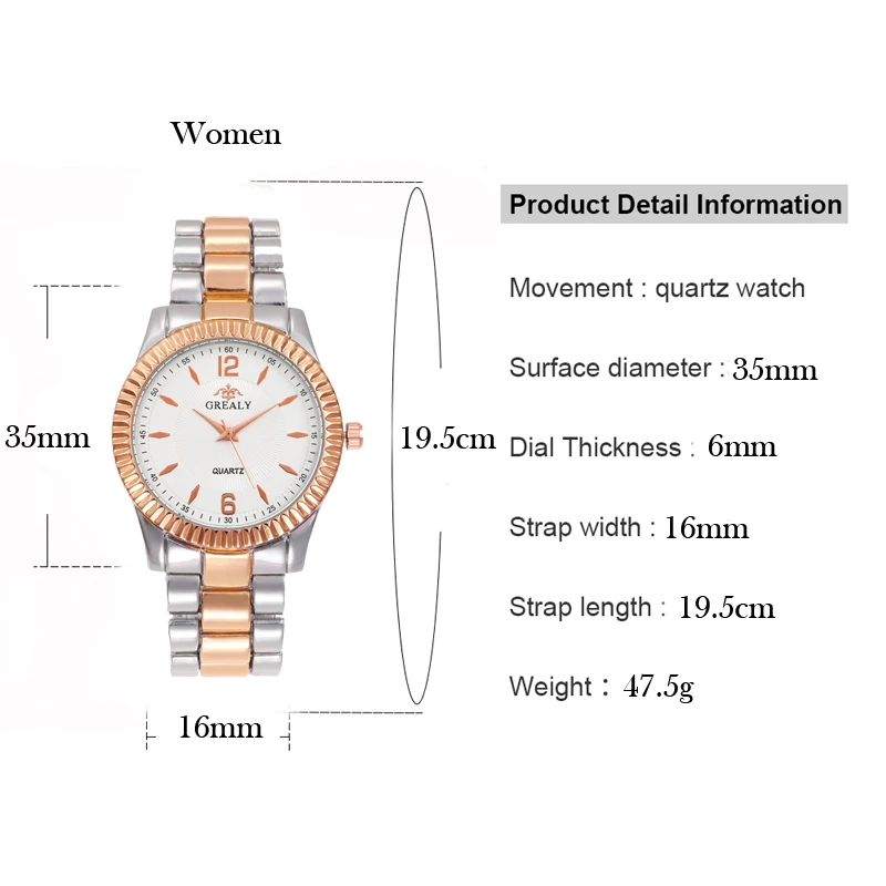 Новинка часы со стальным ремешком пара повседневные простые модные