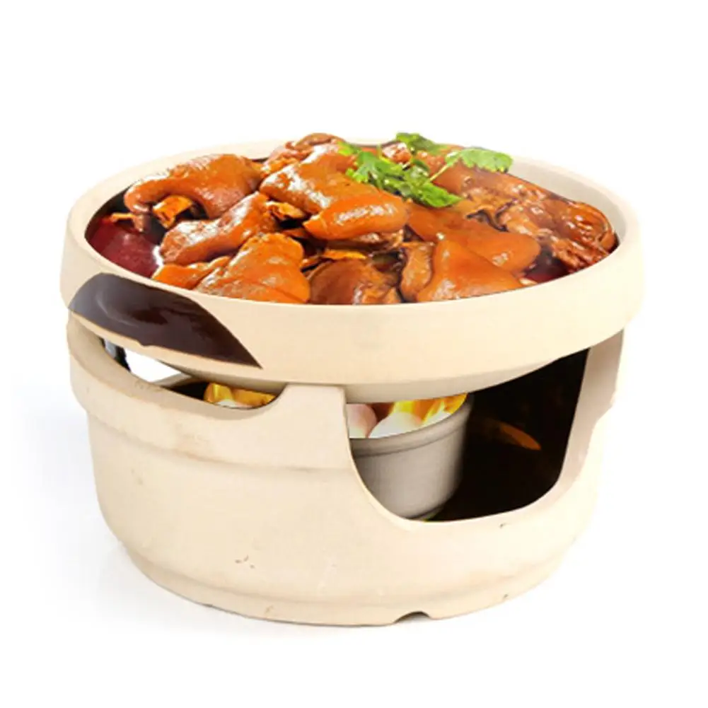 Глиняная печь спиртовая огнеупорная глиняная для гриля чайная ветряная