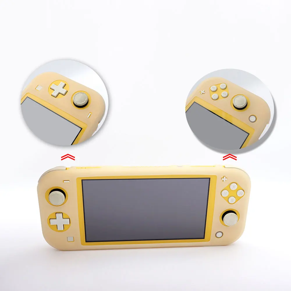 

For Nintendo Switch lite Crystal Clear Silicone Skin Cover Case For Nintendo Switch Lite Cases Soft Anti-slip Silicone
