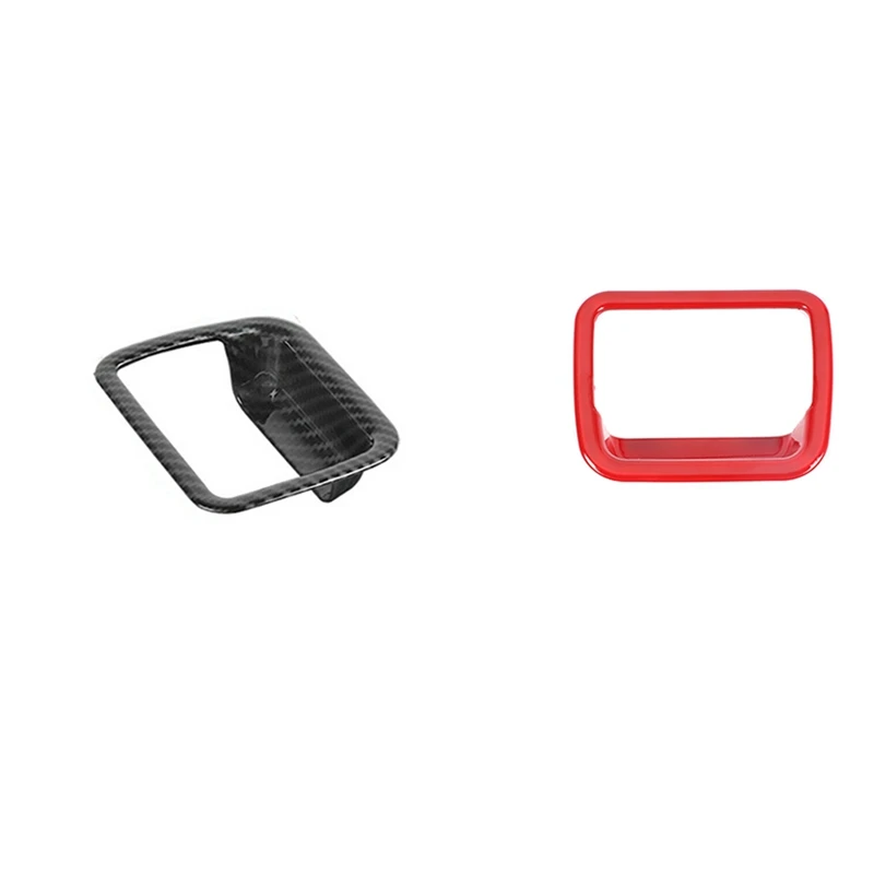 

Car Co-Pilot Armrest Storage Box Handle Cover Decoration Accessories for Chevrolet Camaro 2010-2015