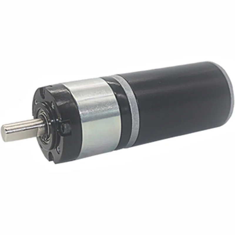 Планетарный редукторный электродвигатель постоянного тока 24 В 56 об/мин или 290 с