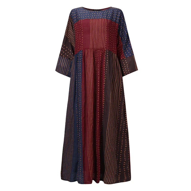 Женское летнее платье-рубашка ZANZEA