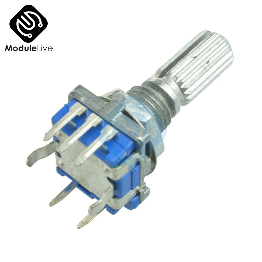 Роторный энкодер EC11 цифровой потенциометр с ручкой переключателя аудио