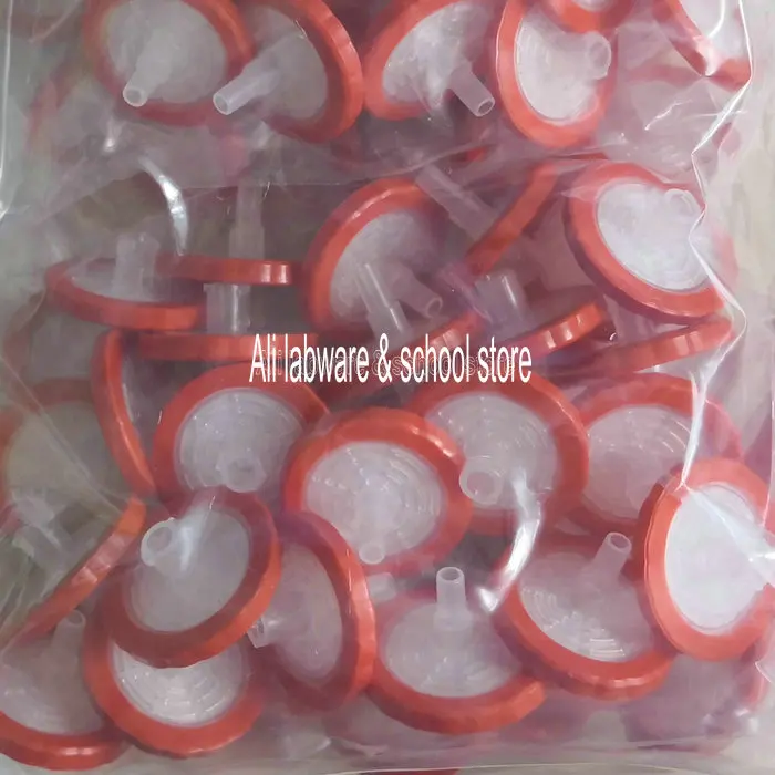 100 шт. Гидрофобный микропористый фильтр из ПТФЭ 25 мм 0 45 мкм|millipore filters|filterfilter syringe |