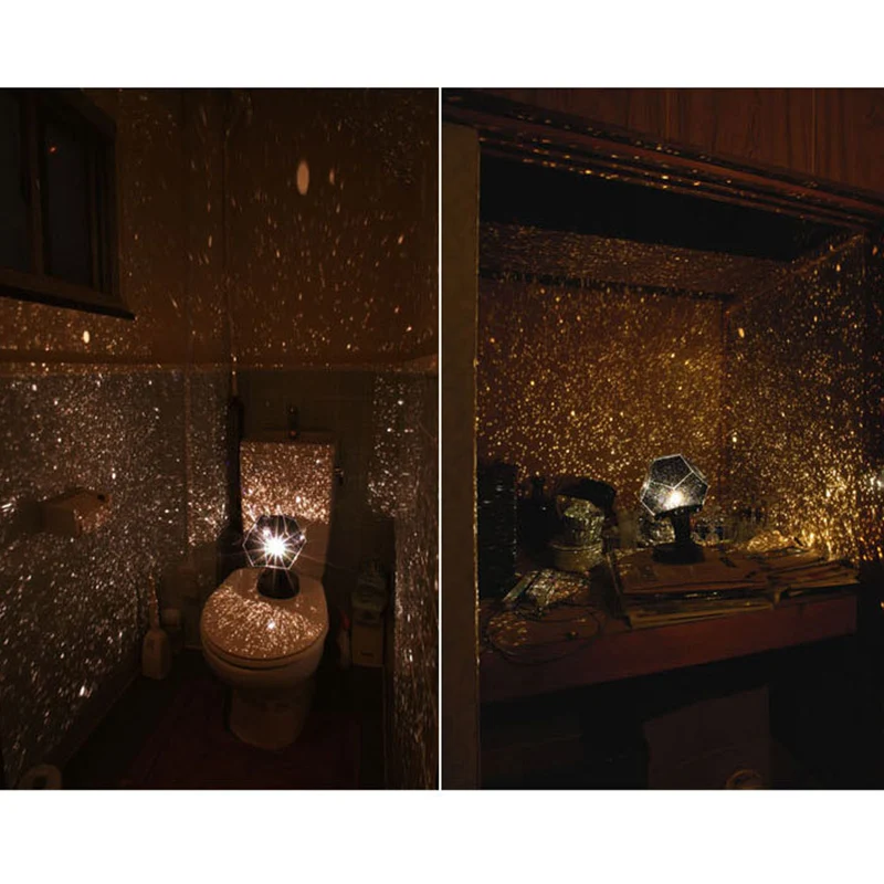 

Star Projection Lamp Christmas Starry Sky Projector Light DIY Assembly Home Planetarium Lamp LB88