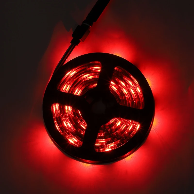

2M LED TV Backlight RGB Neon Lamp 5050SMD LED Strip Light for TV HDTV Background Lighting with 24 Keys Remote Control