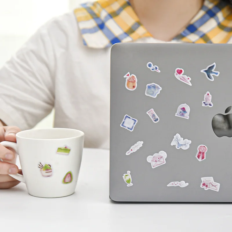 3 sheet kawaii crystal glue stickers decoration scrapbooking phone stick label sticker stationery office school supplies free global shipping