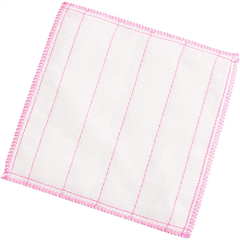 5 Слои хлопчатобумажной пряжи поглощение воды для мытья посуды кусочком ткани